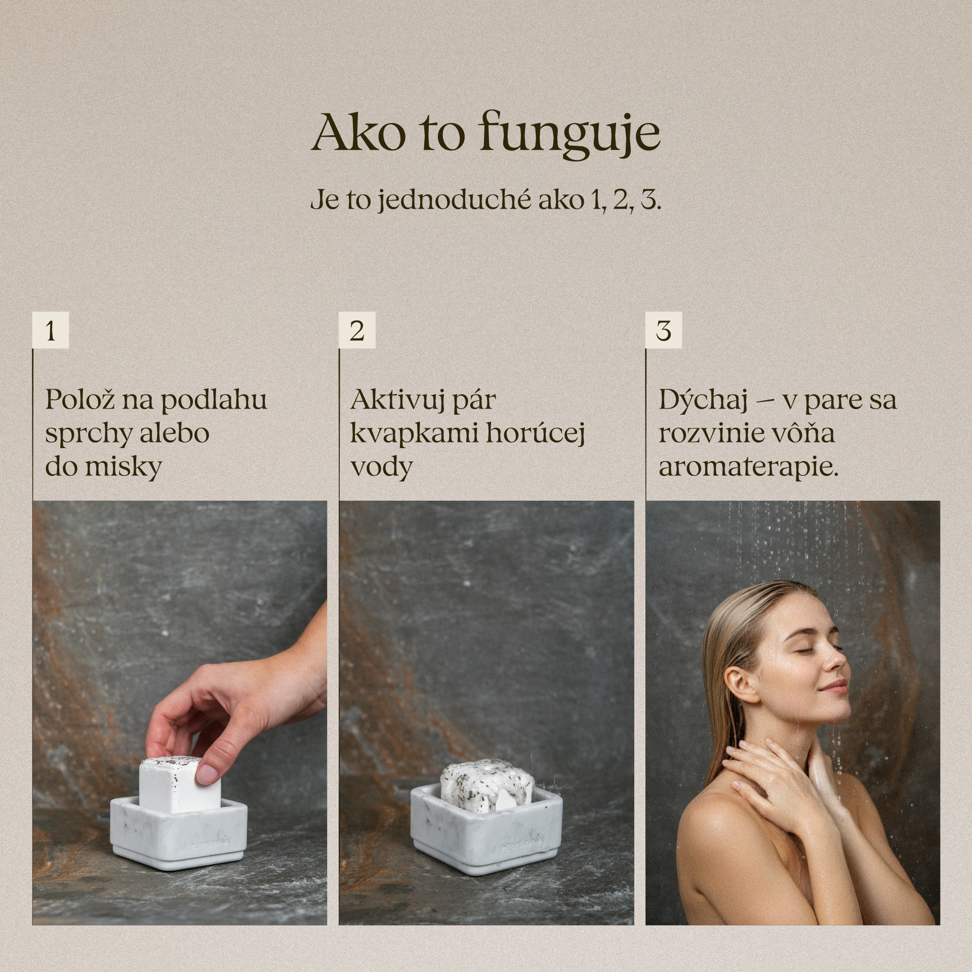 Breathe - Sprchová aromatická kocka