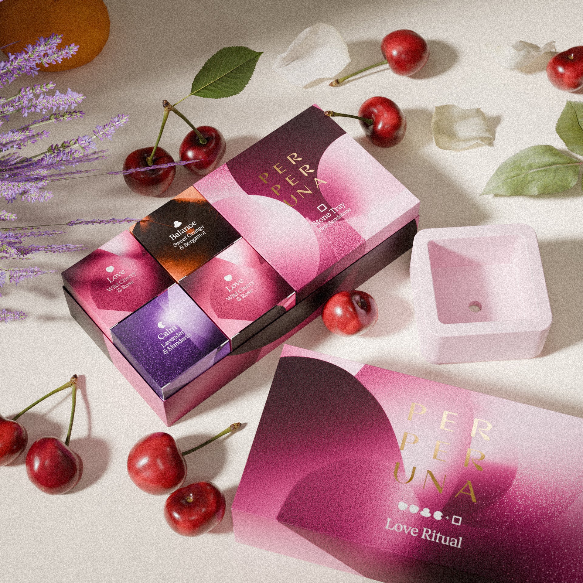 Love Ritual - Kompletný set s kamennou miskou