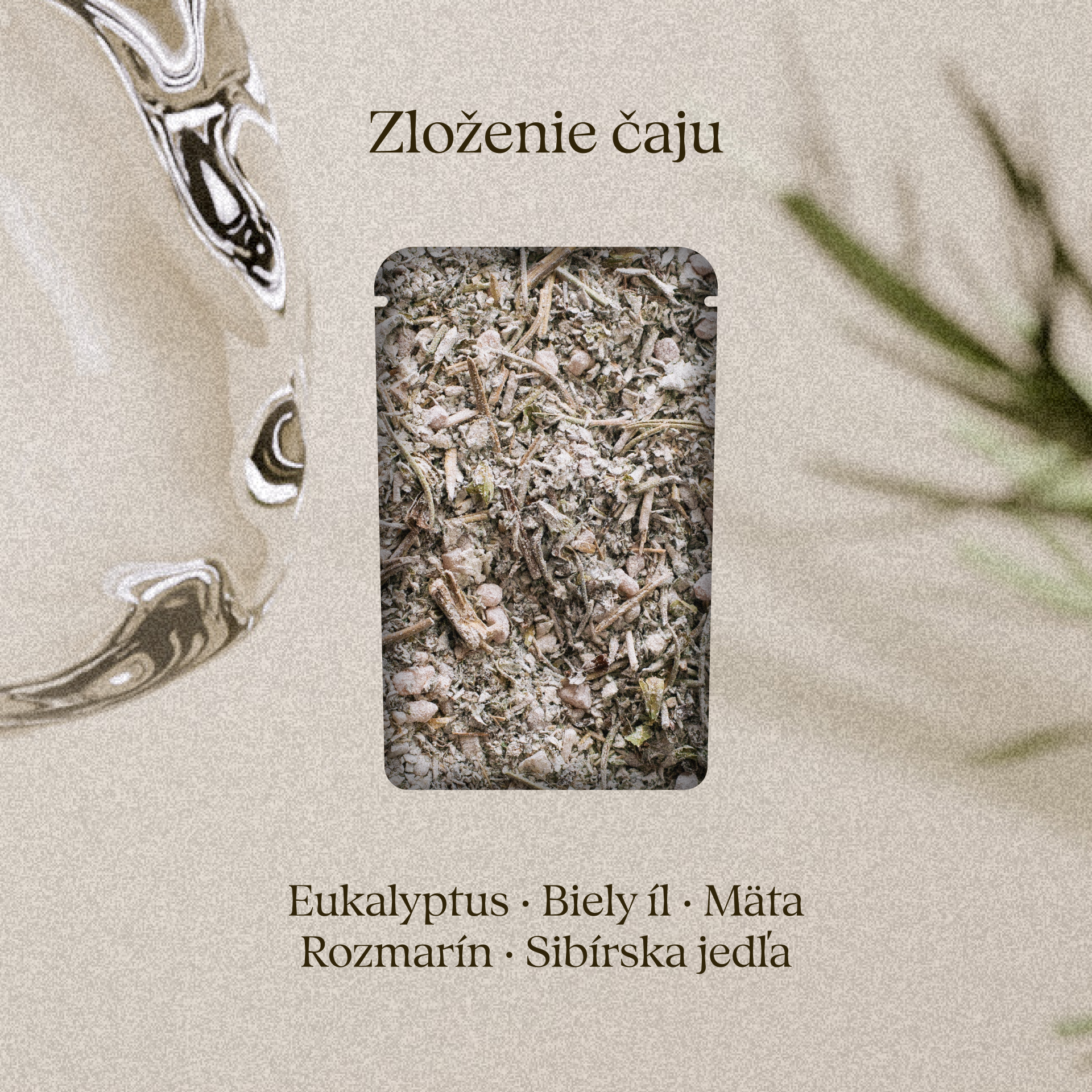 Nordic Forest - Aromatický čaj do kúpeľa