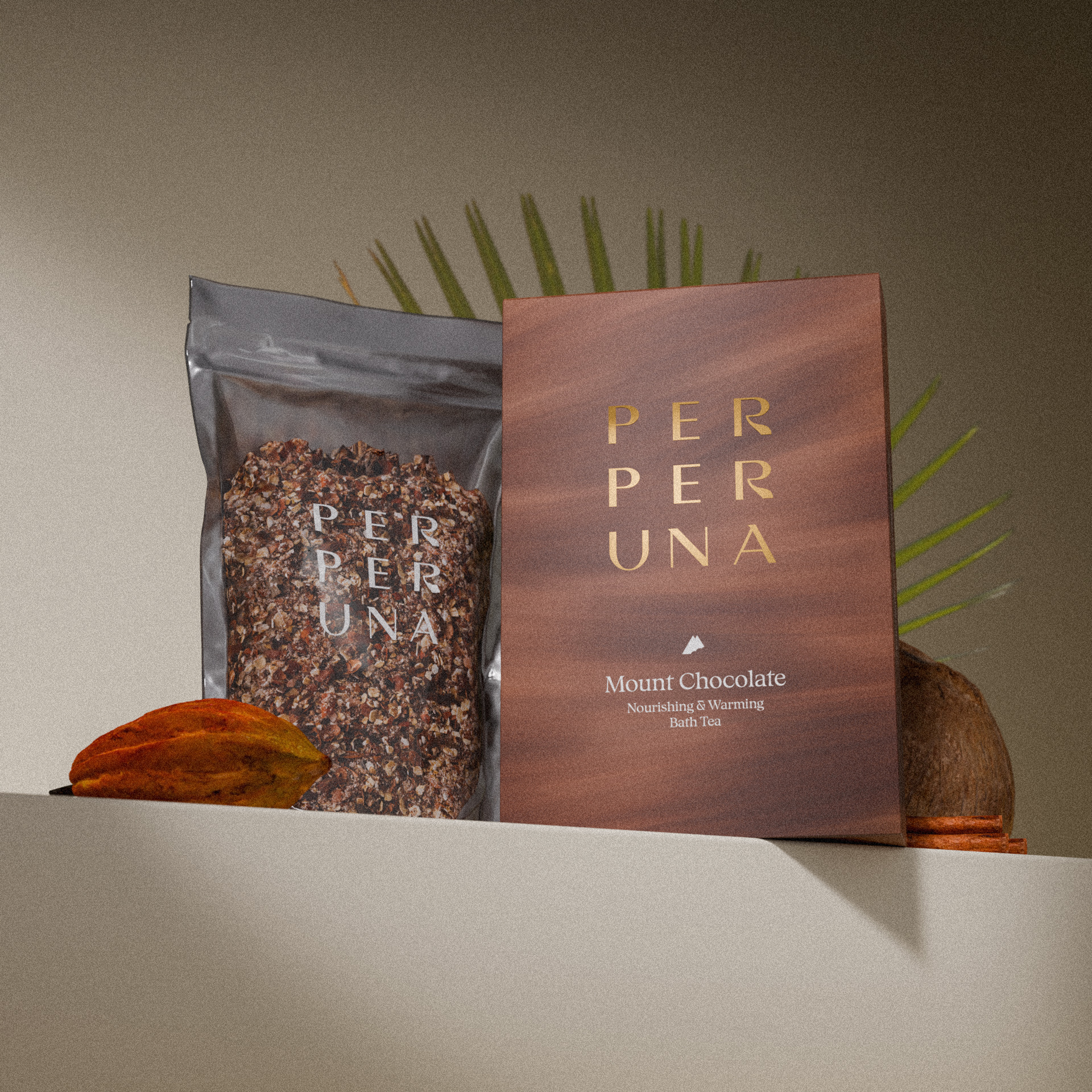 Mount Chocolate - Aromatický čaj do kúpeľa