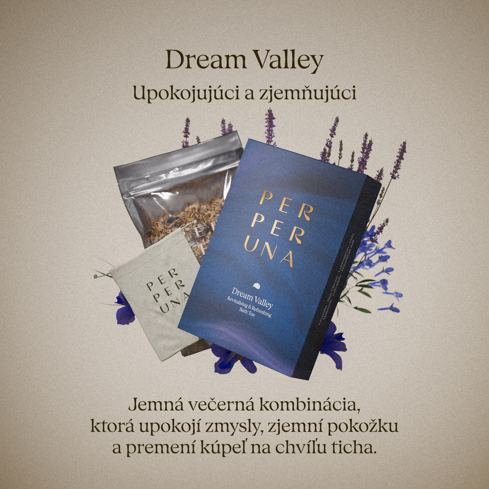 Dream Valley - Aromatický čaj do kúpeľa