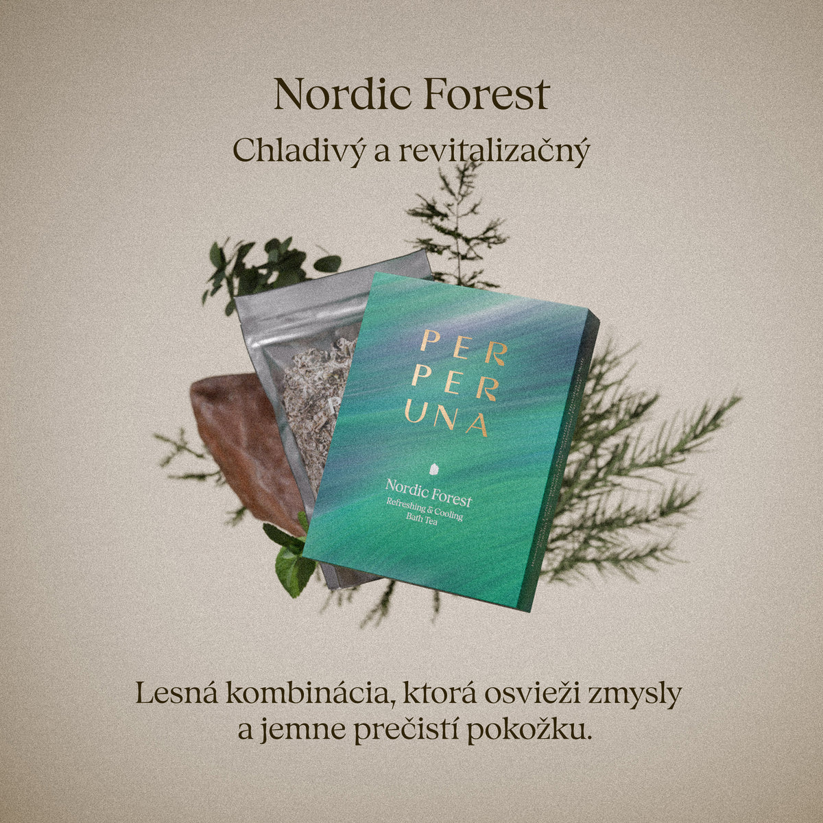 Nordic Forest – Chladivý a revitalizačný: lesná kombinácia, ktorá osvieži zmysly a jemne prečistí pokožku