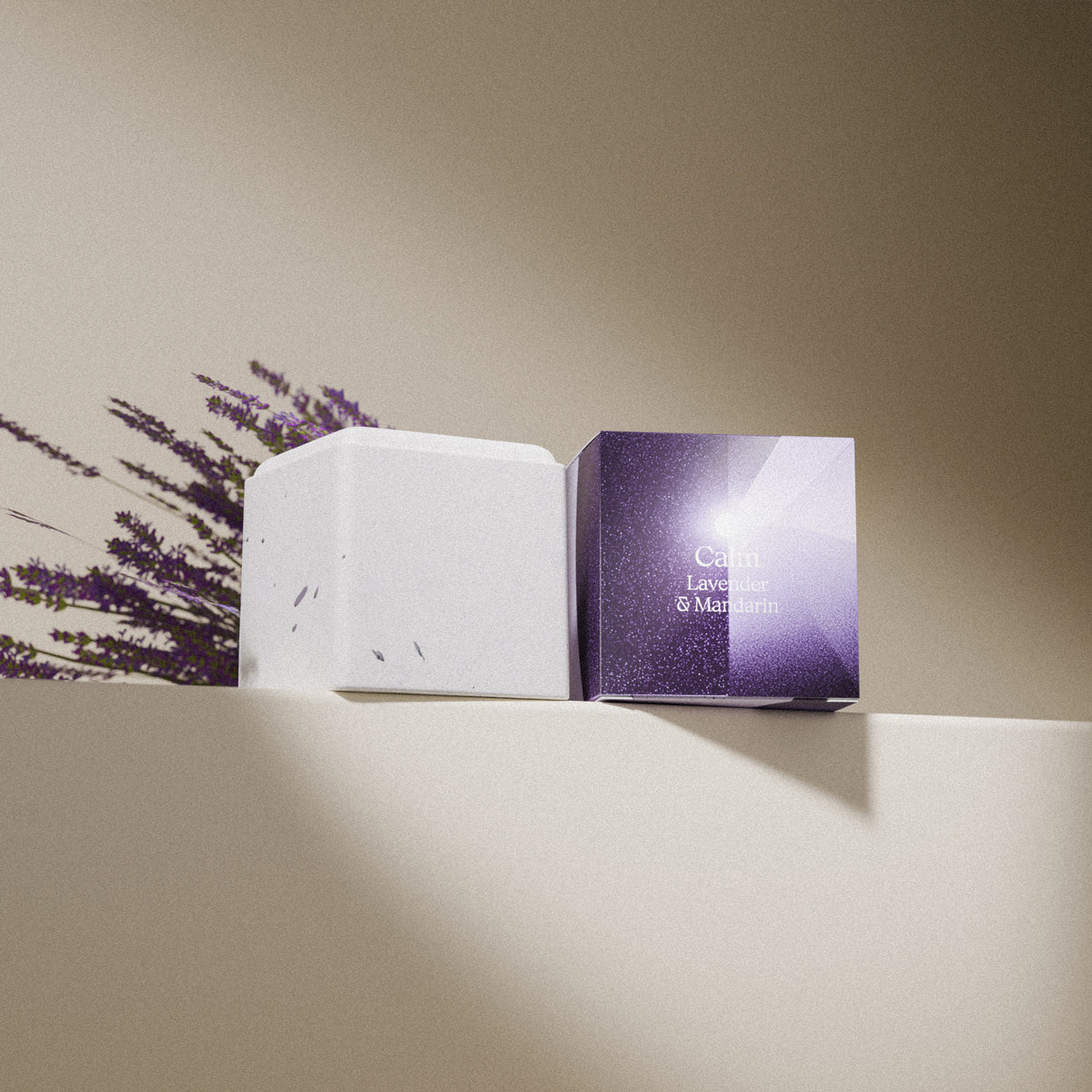 Calm - Sprchová aromatická kocka