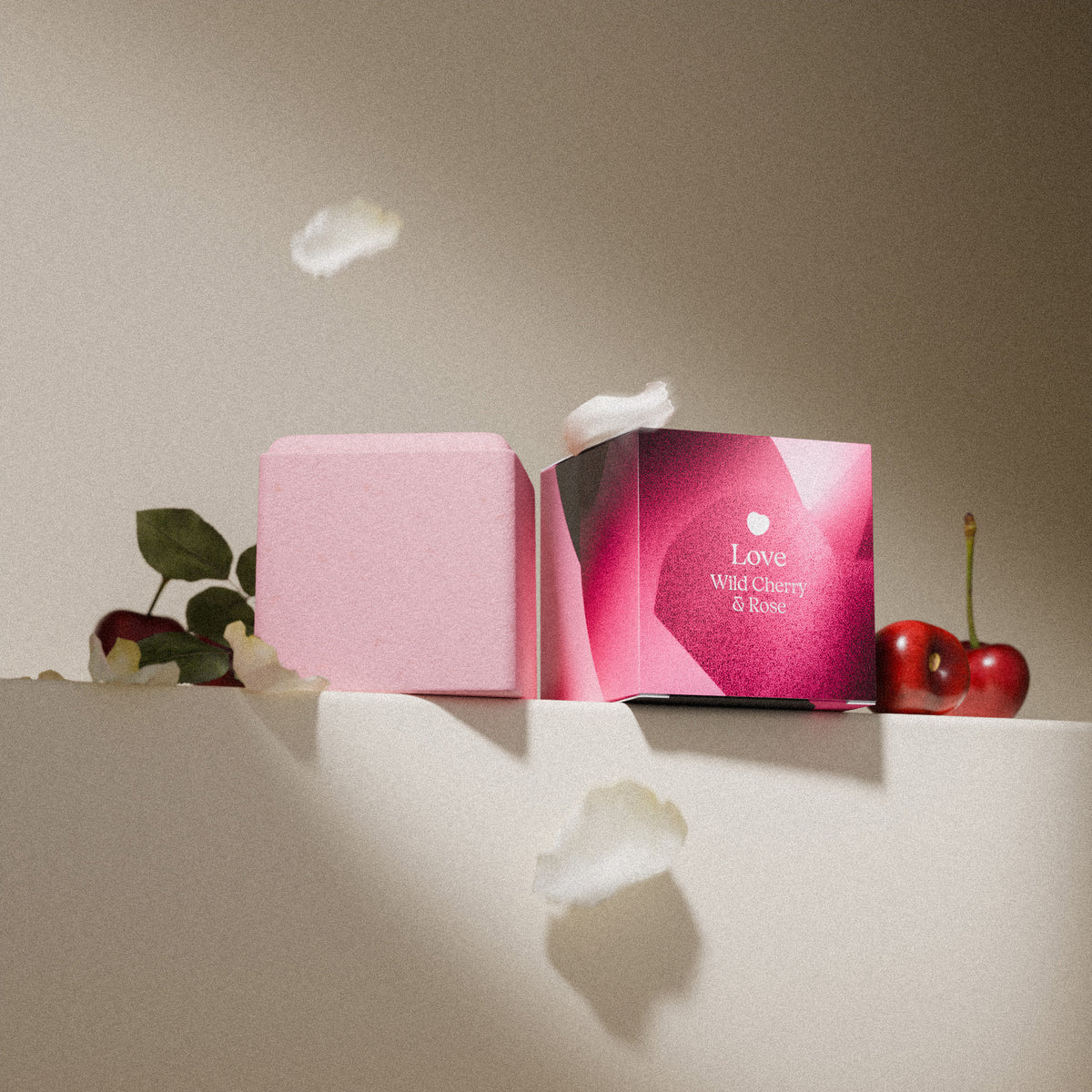 Love - Sprchová aromatická kocka